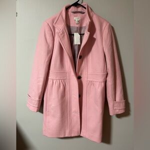 J. Crew Classic Lady Day Coat in Italian double-cloth wool Size 12 P NWT